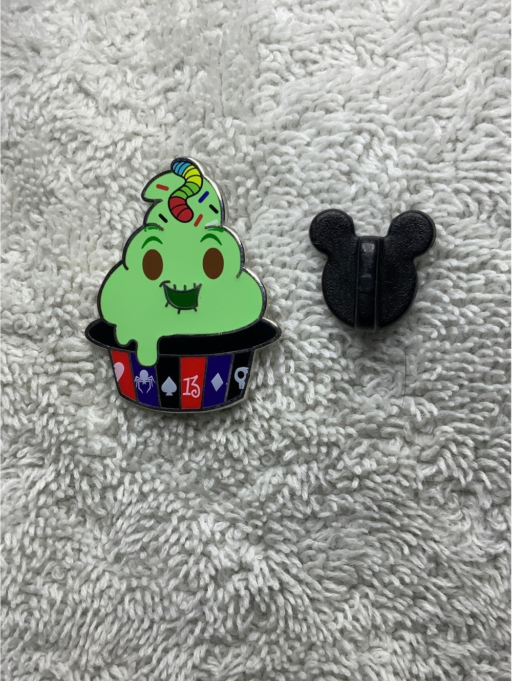 Disney Oogie Boogie Cupcake Pin - The Nightmare Before Christmas